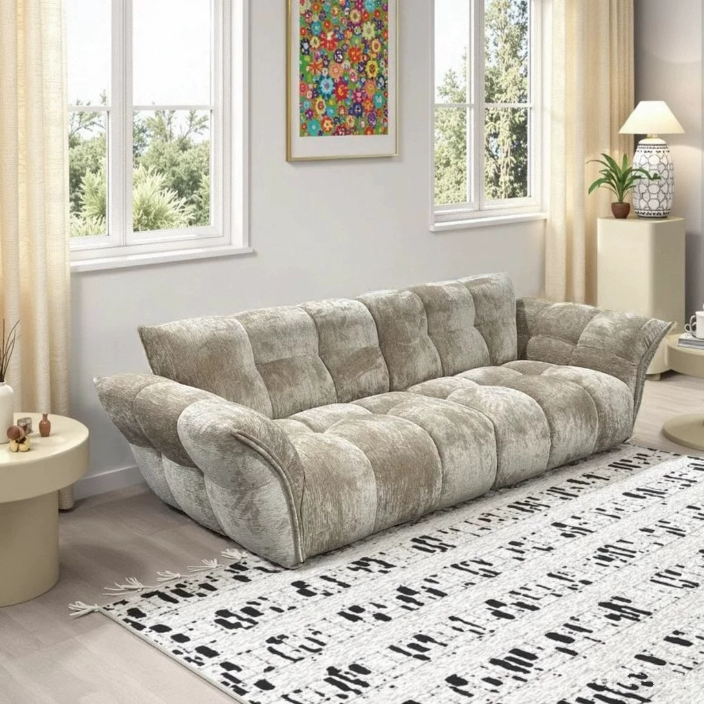 Fabric sofa