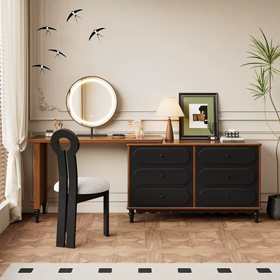 Modern Wood Vanity Table