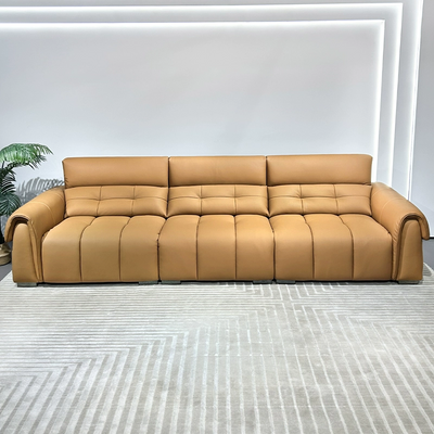 Top-Grain Leather Sofa JUJLSJ9782