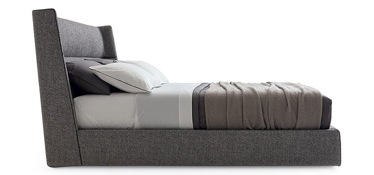 Top-Grain Leather Bed JUXL022