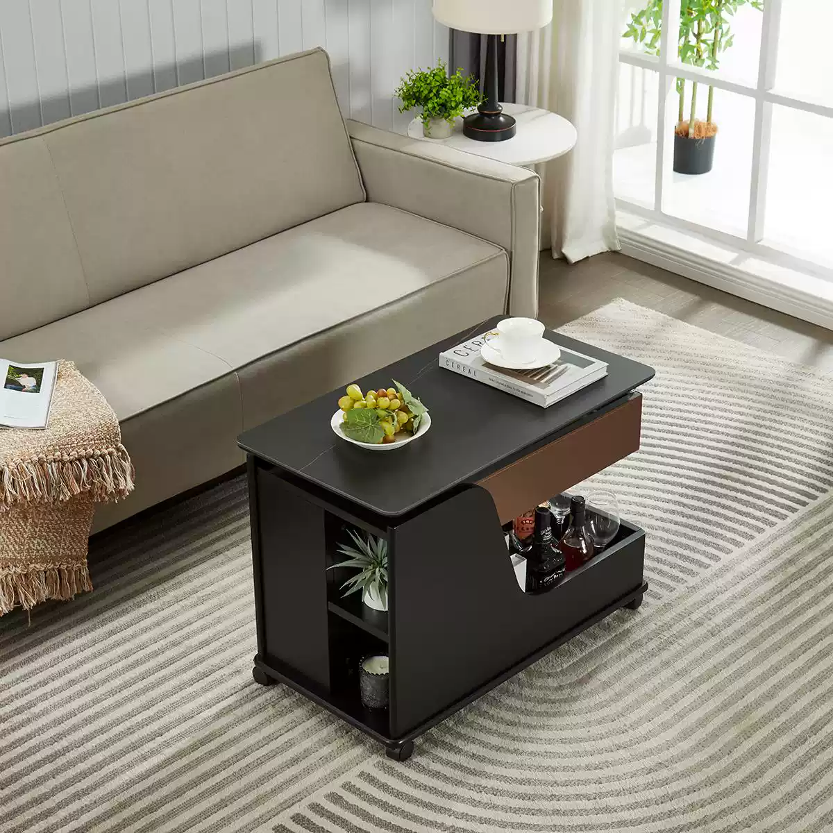 Multi Functional Adjustable Side table  JUPYSM
