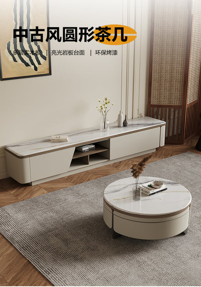 Microcrystalline Stone TV StandCoffee Table
