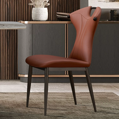Sculpted-Back Dining Chair
