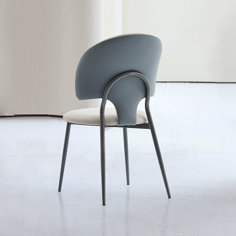 Curved Dual-Back Dining Chair