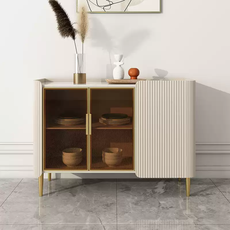 Luxury White Modern Sideboard