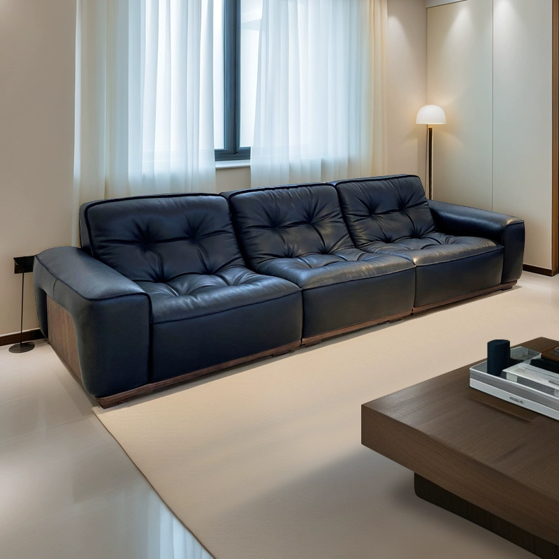 Top-Grain Leather Sofa JUDM643A