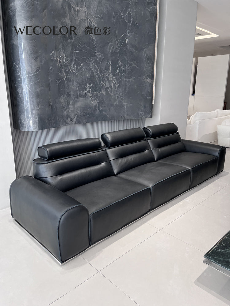 Top-Grain Leather Sofa JUJLSJ Big