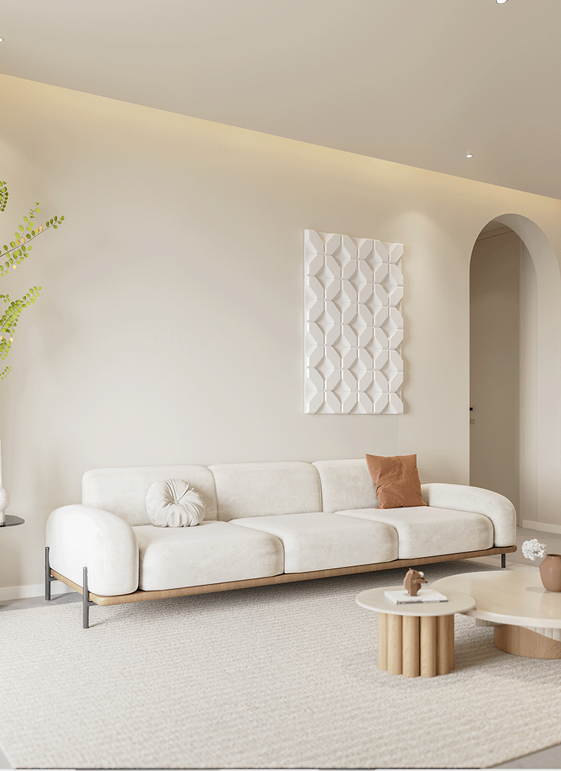 Fabric sofa