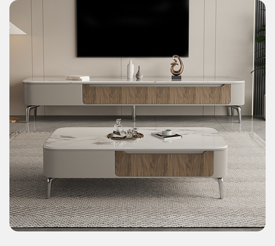 Microcrystalline Stone TV StandCoffee Table