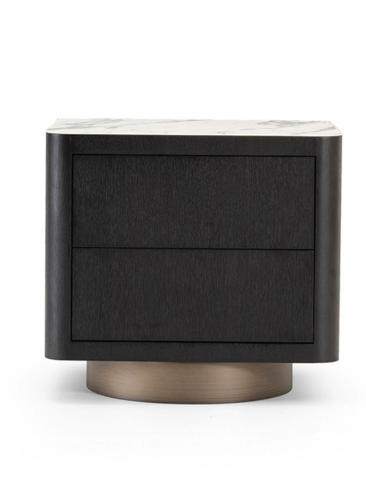 Modern Two-Drawer Nightstand