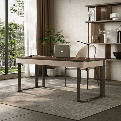 Modern Minimalist Luxury Solid Wood Desk