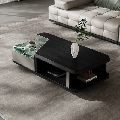 Prada Green Luxury Stone Coffee Table JUBY008