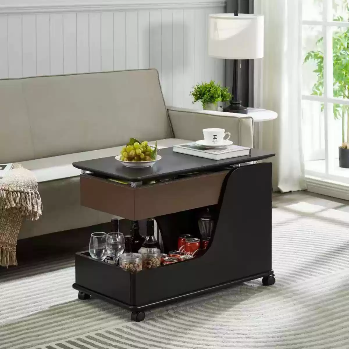 Multi Functional Adjustable Side table  JUPYSM
