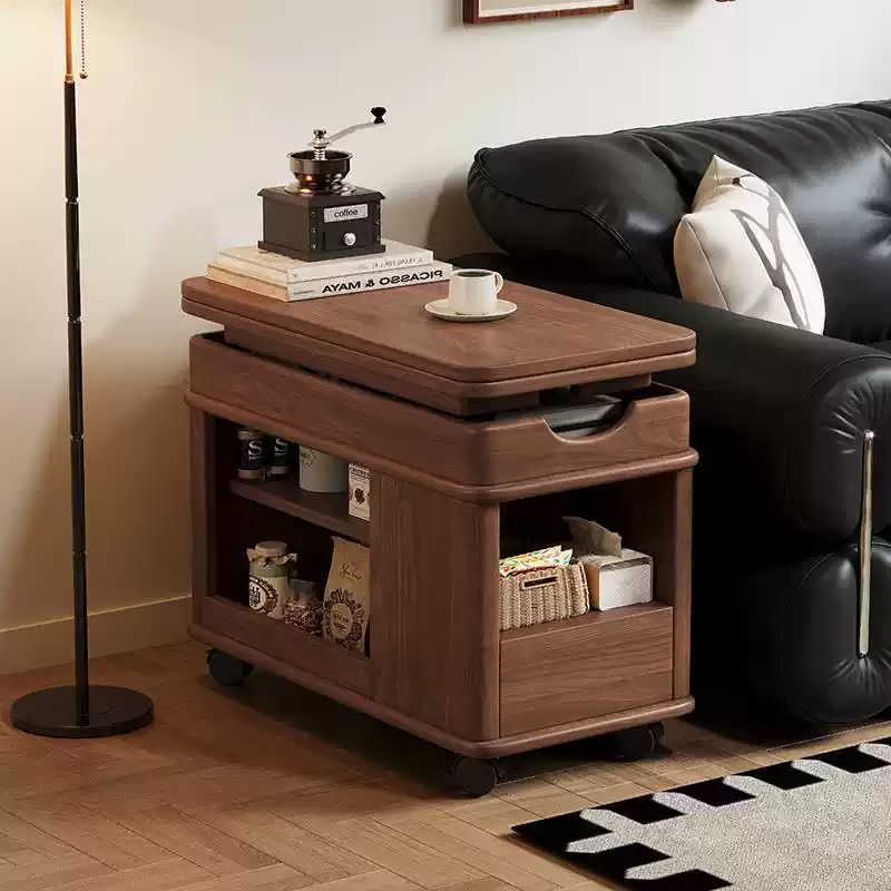 South American Walnut Side Table