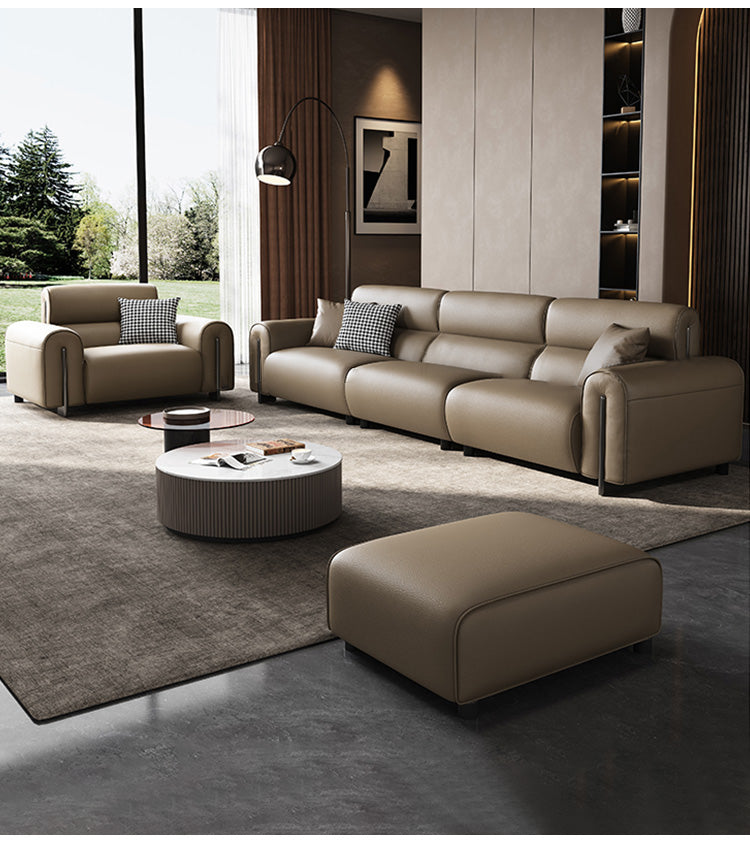 Top-Grain Leather sofa JUDS1081