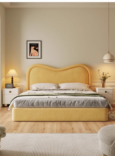 Faux Leather Kid's Bed JUXL121