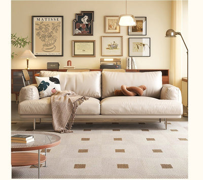 Top-Grain Leather Sofa JUMJ10606