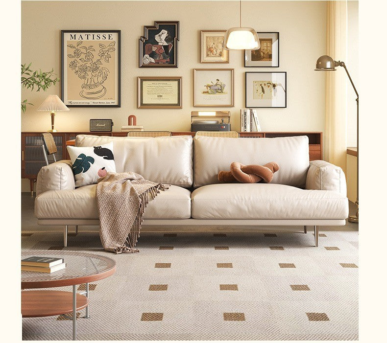 Top-Grain Leather Sofa JUMJ10606