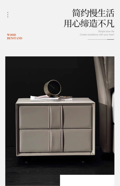 Modern Upholstered Nightstand