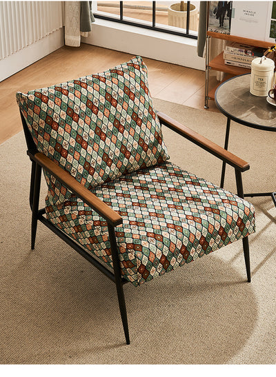 High-Back Armchair – Contemporary Design with Ergonomic Comfort