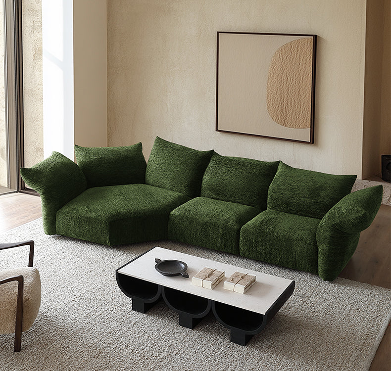 Premium Petal Shaped Soft Fabric Sofa JUJLSJ