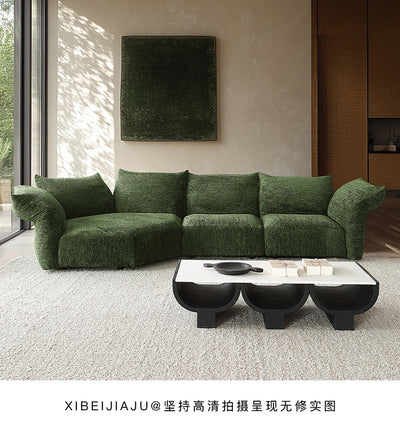 Premium Petal Shaped Soft Fabric Sofa JUJLSJ
