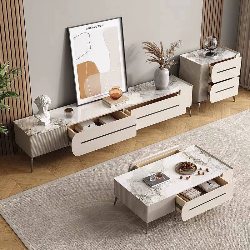 Sintered Stone TV StandCoffee Table