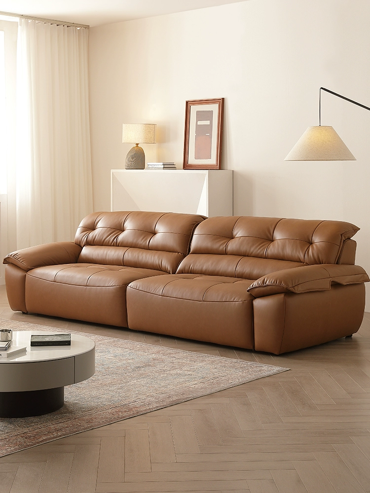 Feature Ecological Genuine Leather Sofa JUES011