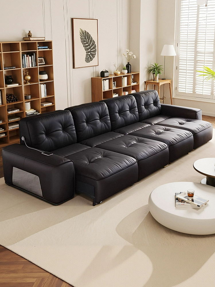 Feature Ecology Genuine Leather Sofa JUES008
