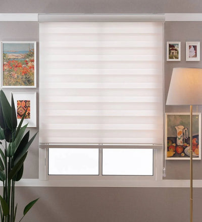 Tuba Classic Room Darkening Zebra Blinds
