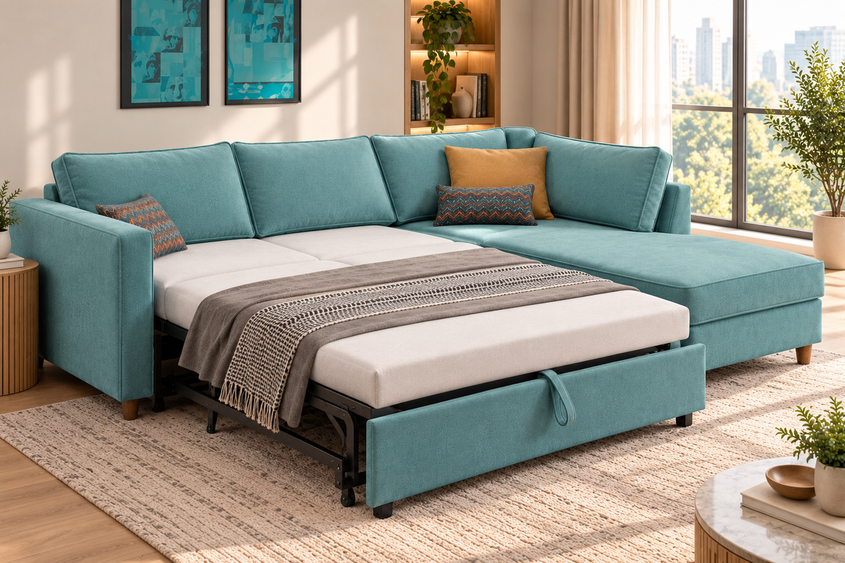 Aqua Luxe Sofa Bed
