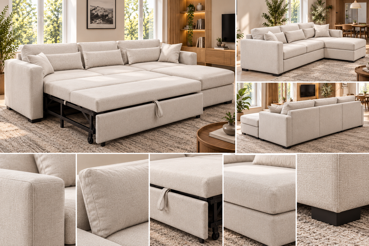 Elara Luxe Sofa Bed