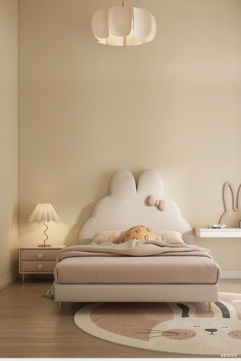 Rabbit Head Kids Bed JUXL85