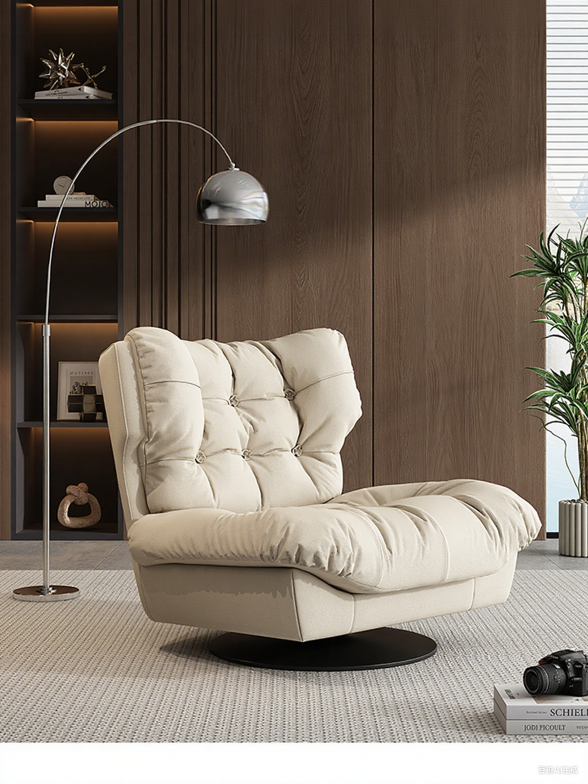 Aria Cloud Occasional Chair, Also available as a Scandinavian Wing Chair Recliner